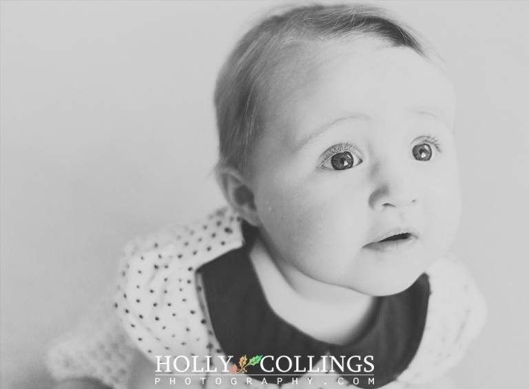 Black and white child portrait photography in Newton Abbot, Devon by Holly Collings Photography