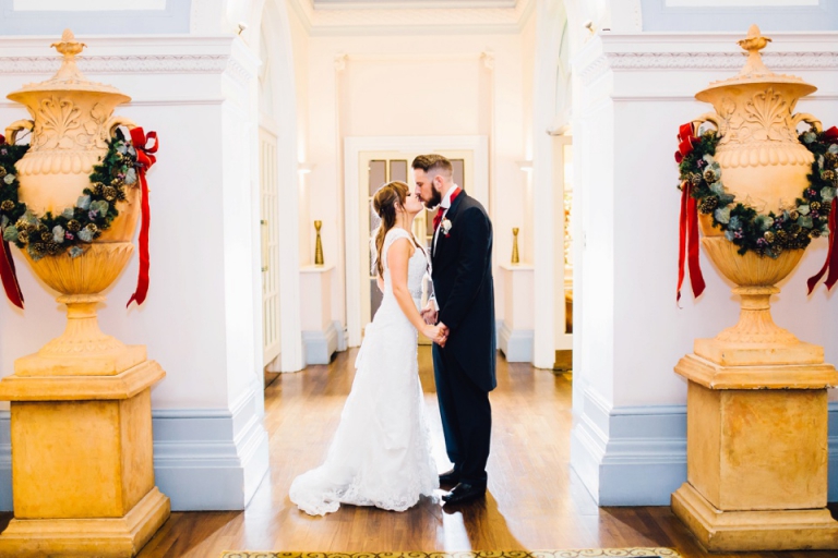 Best of wedding photography 2015 - Natural, Candid, Photojournalistic Style_beautiful christmassy off camera flash lit at Imperial Hotel