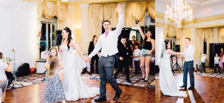 Best of wedding photography in Torquay, Paignton, London and Exeter - Natural, Candid, Photojournalistic couple dancing their first dance at imperial hotel