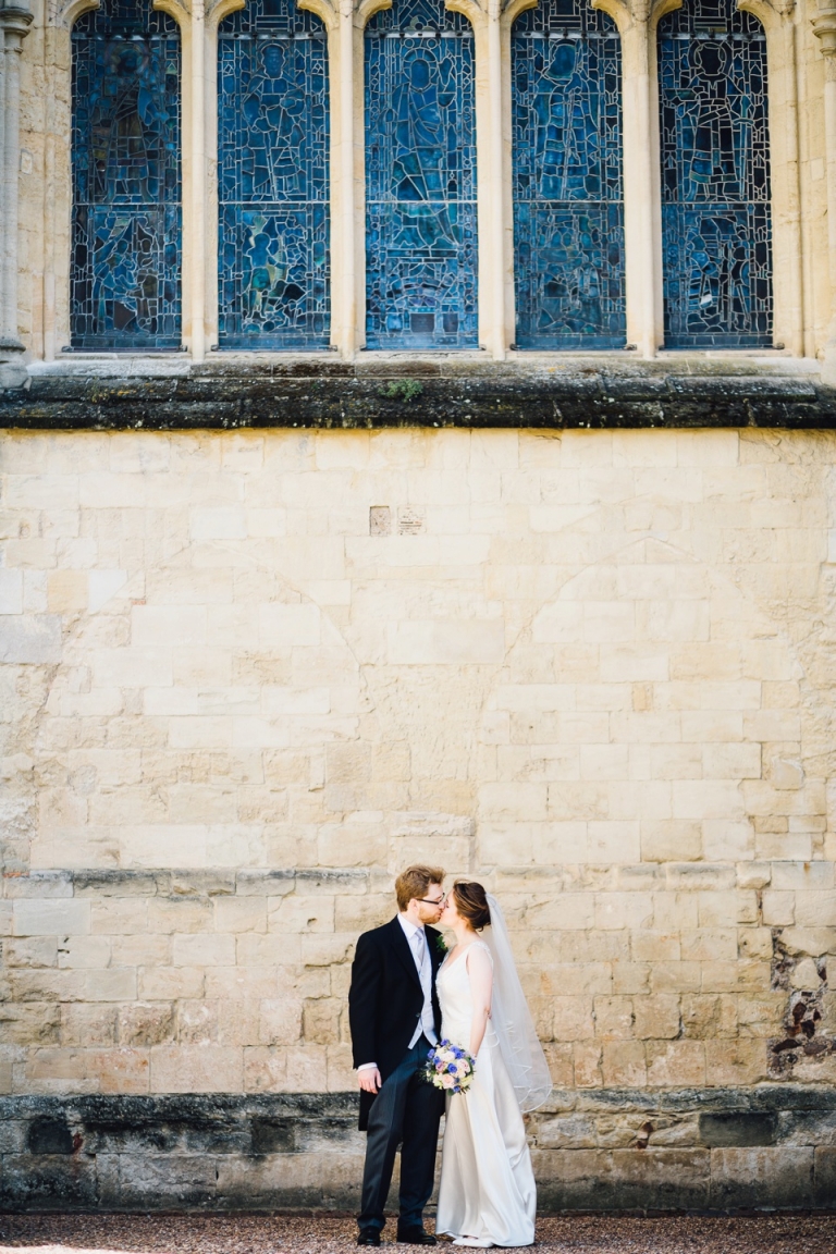 Best of wedding photography in Torquay, Paignton, London and Exeter - Natural, Candid, Photojournalistic exeter cathedral couple portrait