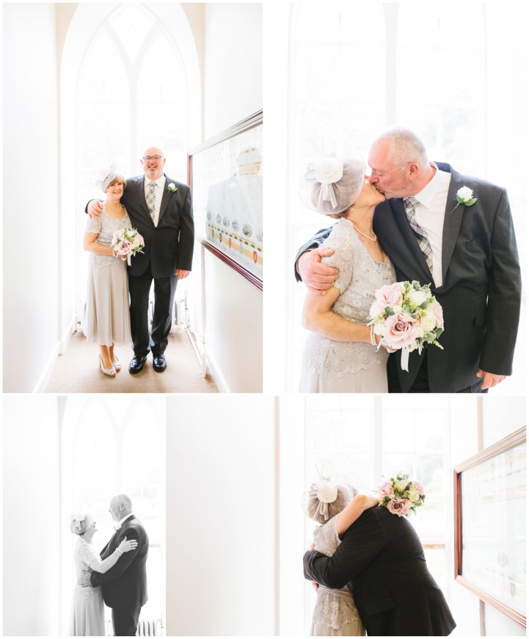 32 Small Intimate Cockington Court Wedding Photography in Torquay - mature couple portraits after registry office ceremony