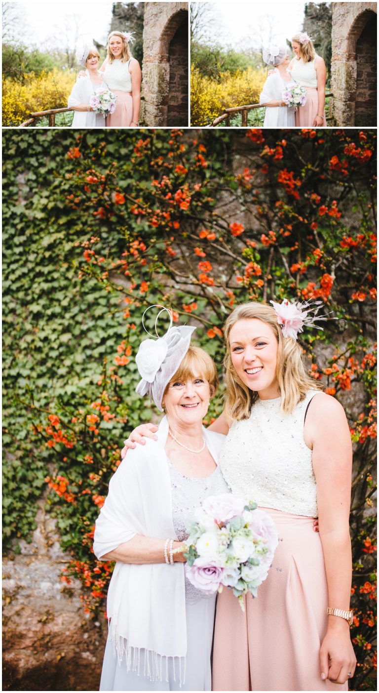 45 Small Intimate Cockington Court Wedding Photography in Torquay - mother and daughter portraits