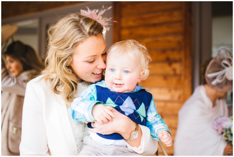 50 Small Intimate Cockington Court Wedding Photography in Torquay - woman and toddler natural portrait