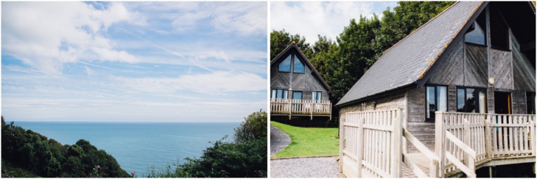 1 Blackpool Sands Dartmouth Wedding Photography Creative Documentary - getting ready huts and view