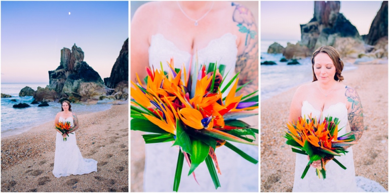 93 Blackpool Sands Dartmouth Wedding Photography Creative Documentary - bright vibrant bridal portraits