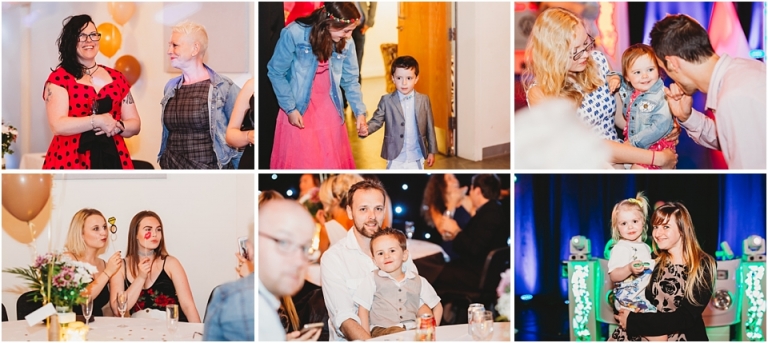 29 Wedding Reception Photography at The Flavel, Dartmouth - guests enjoying reception, candid photos