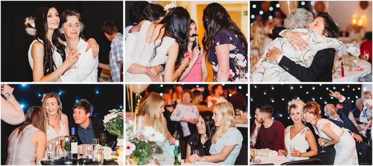 61 Wedding Reception Photography at The Flavel, Dartmouth - friends and family natural photos