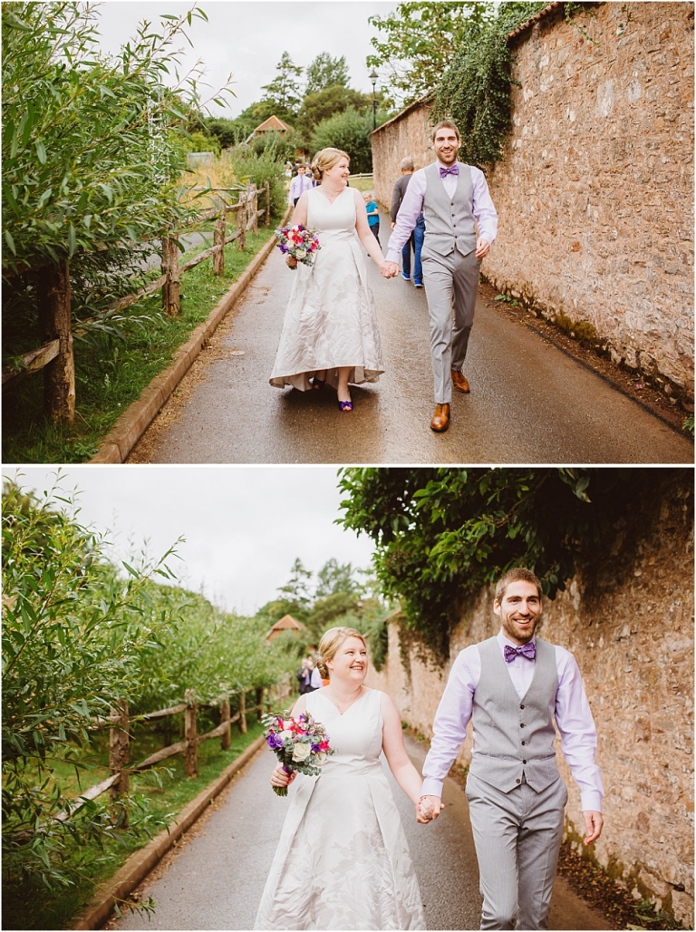 Cockington Court Torquay Wedding Photography - Small Relaxed Registry Office Ceremony with natural photos (10)