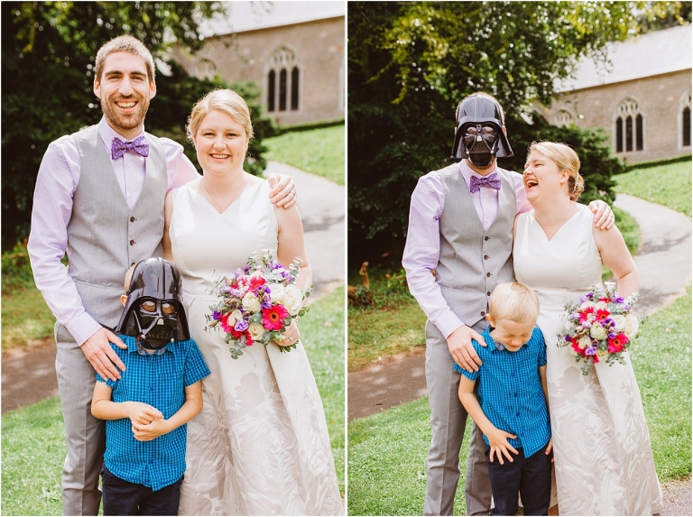 Cockington Court Torquay Wedding Photography - Small Relaxed Registry Office Ceremony with natural photos (48)