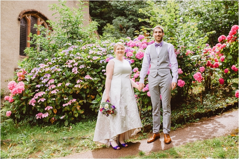 Cockington Court Torquay Wedding Photography - Small Relaxed Registry Office Ceremony with natural photos (50)