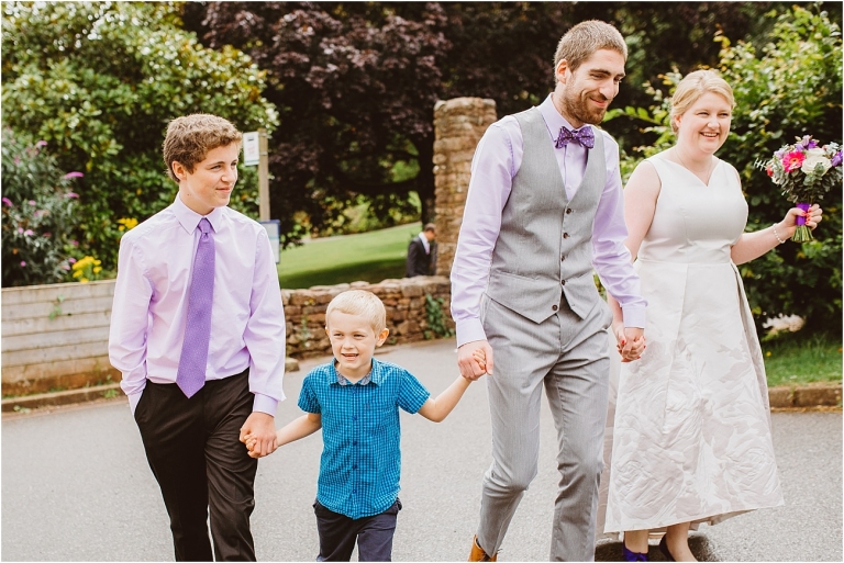 Cockington Court Torquay Wedding Photography - Small Relaxed Registry Office Ceremony with natural photos (57)