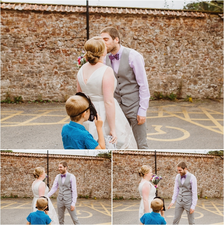 Cockington Court Torquay Wedding Photography - Small Relaxed Registry Office Ceremony with natural photos (7)