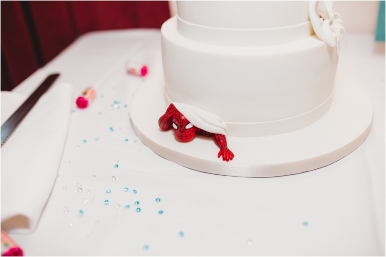 Dartmouth Royal Naval College Wedding – Devon Wedding Photographer (119) spiderman cake