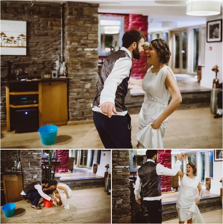 Devon Wedding Photographer Worden House Dartmouth 1920s themed wedding (104) dancing and games