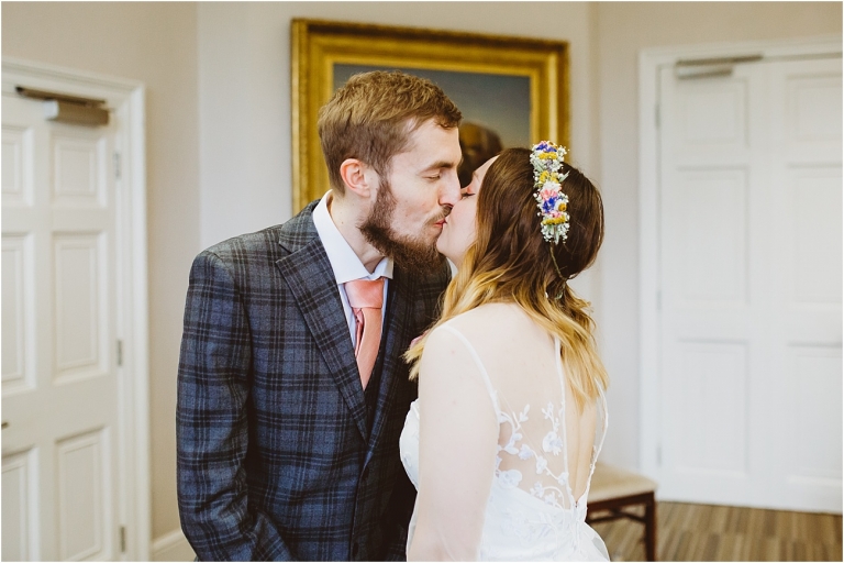 Cockington Court Devon Wedding Photographer (6) Intimate Ceremony