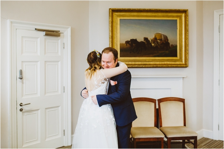 Cockington Court Devon Wedding Photographer (7) Intimate Ceremony