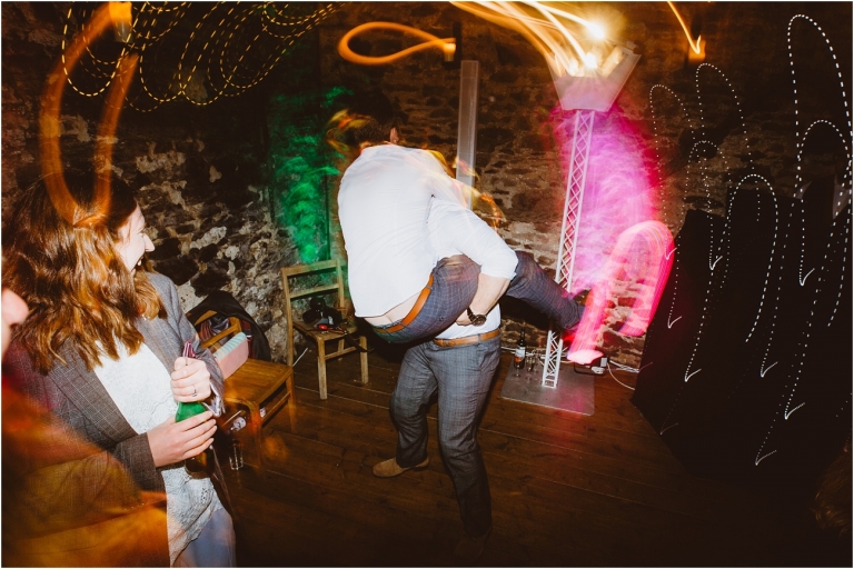 Devon Wedding Photography – Dance Floor Antics (8)