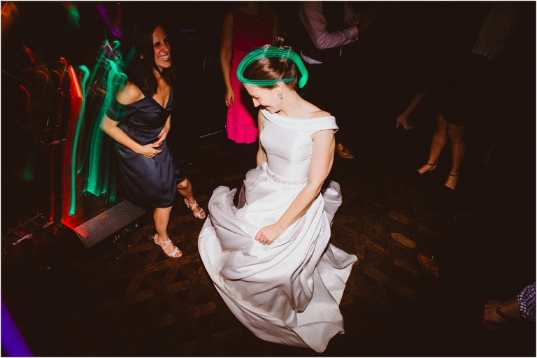 Devon Wedding Photography – Dance Floor Bride (14)