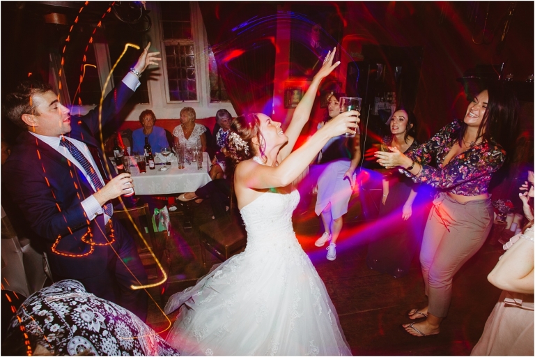 Devon Wedding Photography – Dance Floor Bride (16)